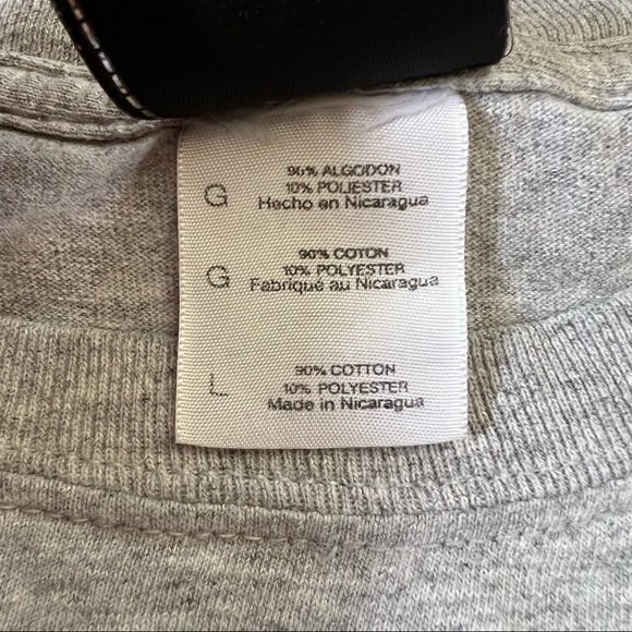 Harley Davidson Large Gray Shirt Mens Tomahawk Factory Tour Motorcycle Graphic - Picture 5 of 7